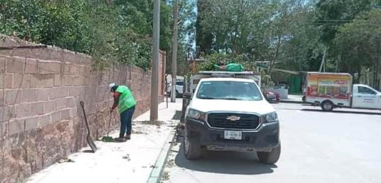 Soledad de G.S. y refuerza programa integral de limpieza de calles y avenidas 