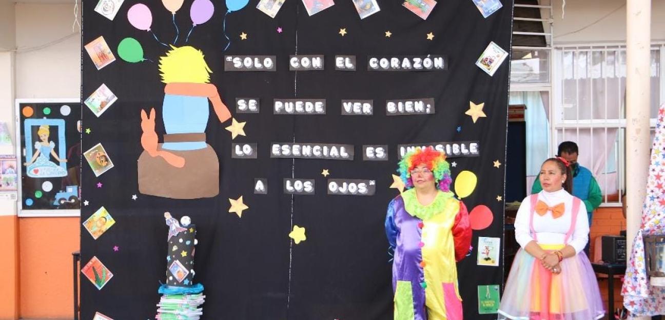 Con cuentacuentos en escuelas, Soledad de G.S. conmemora el Día del Libro