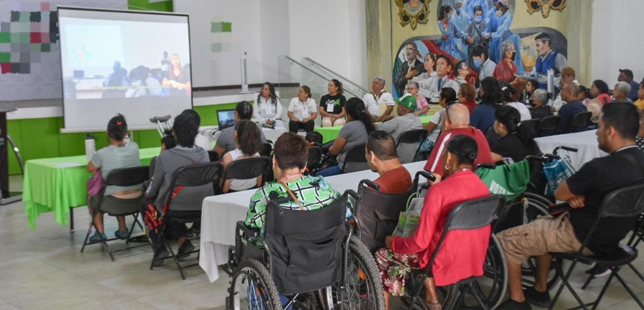 Personas con discapacidad participan en segunda etapa de Consulta Pública, en Soledad de G.S.