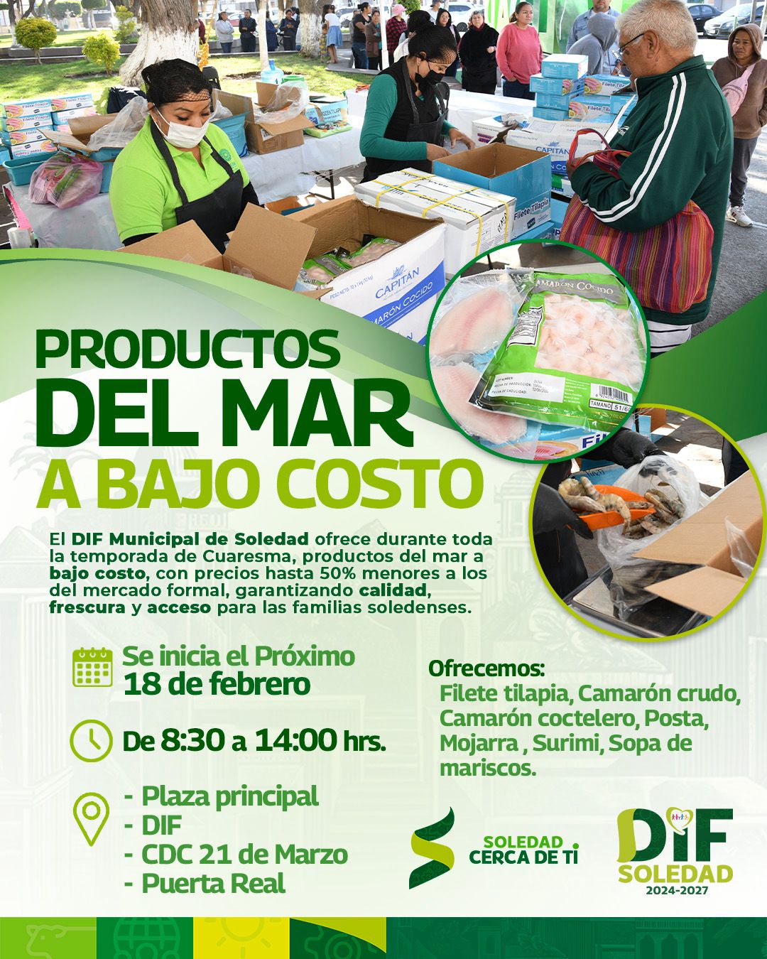 productos del mar