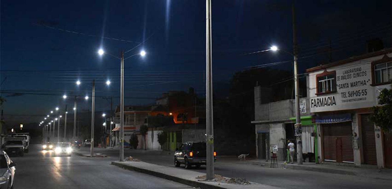 Sustituirán lámparas de sodio por iluminación led