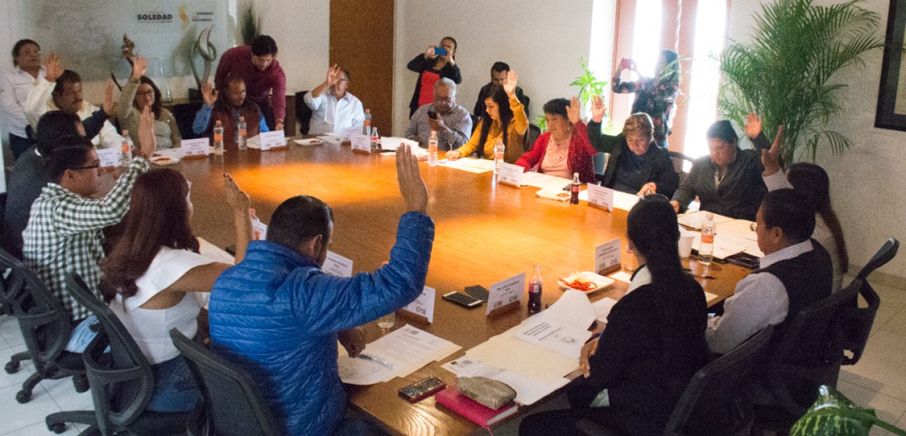 Aprueba Cabildo soledense firma de Acuerdo de Colaboración dentro del Plan Nacional de Paz y Seguridad