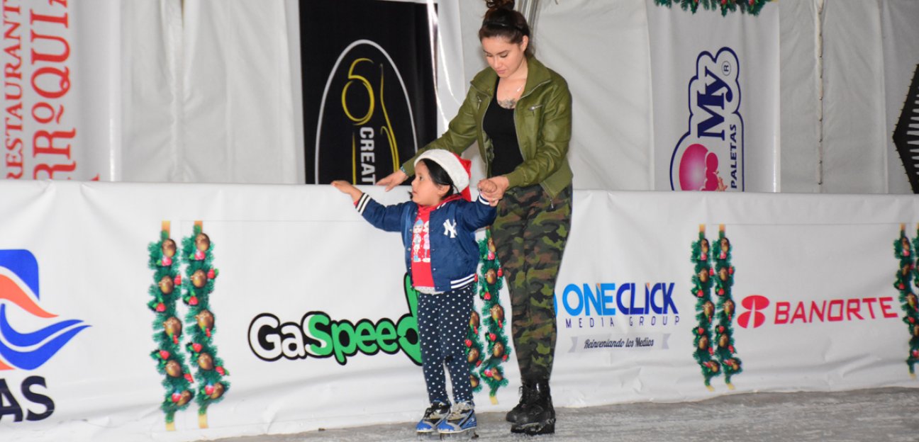 PC emite recomendaciones de seguridad a los asistentes de la pista de hielo