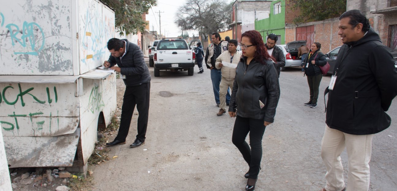 La dirección de Comercio implementó un operativo para el retiro de estanquillos abandonados o en situación irregular