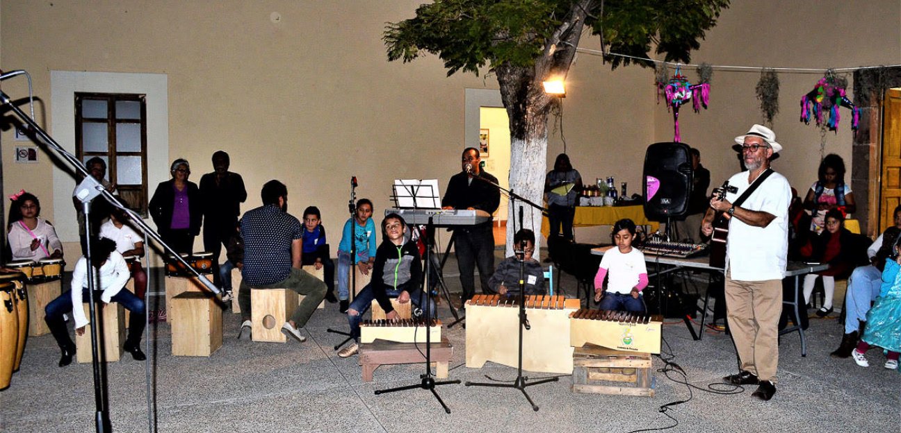 Retoma actividades la Orquesta de Percusiones y Coro Manos Libres de Soledad