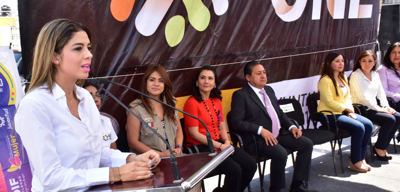 UAVI inicia campaña No te quedes callada, en Soledad UAVI estamos contigo