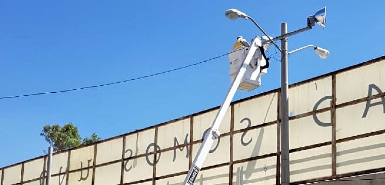 Unidad Deportiva 21 de marzo amplia horario de servicio al contar con iluminación de calidad