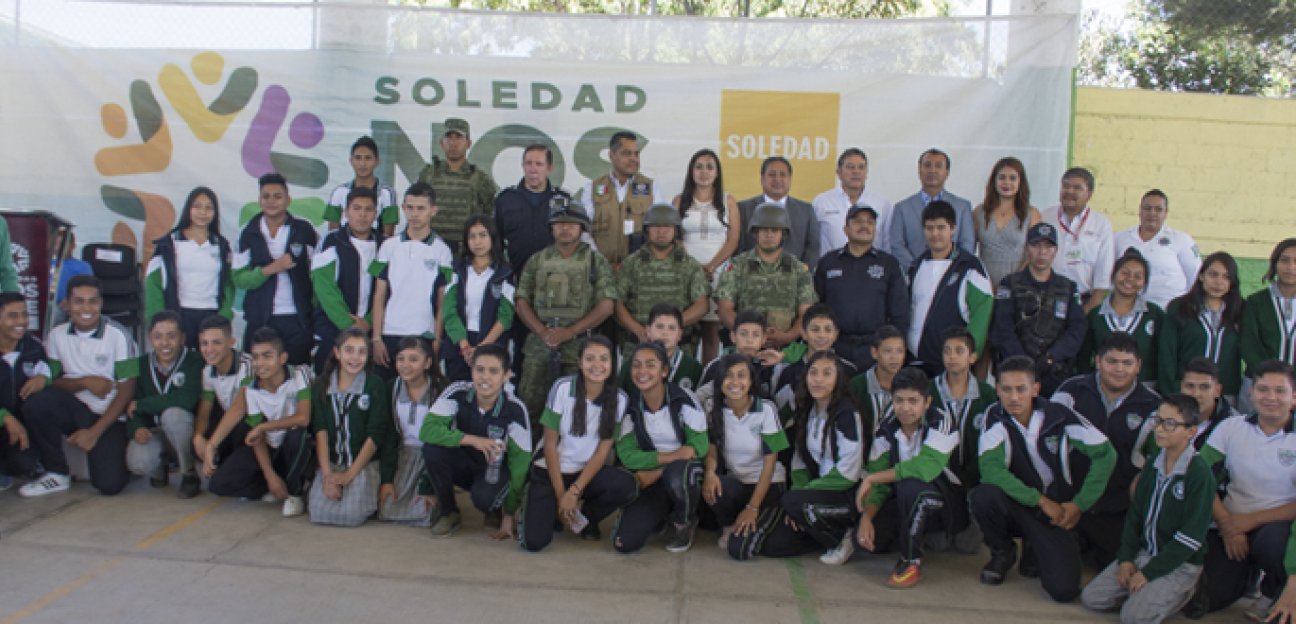 Arranca el programa Seguridad Escolar Nos Une en la Esc. Sec. Gra. Ignacio Manuel Altamirano