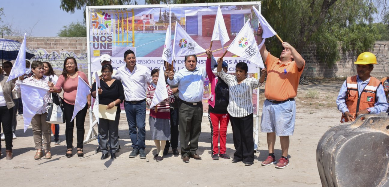 Soledad arranca construcción de moderna área recreativa en La Lomita