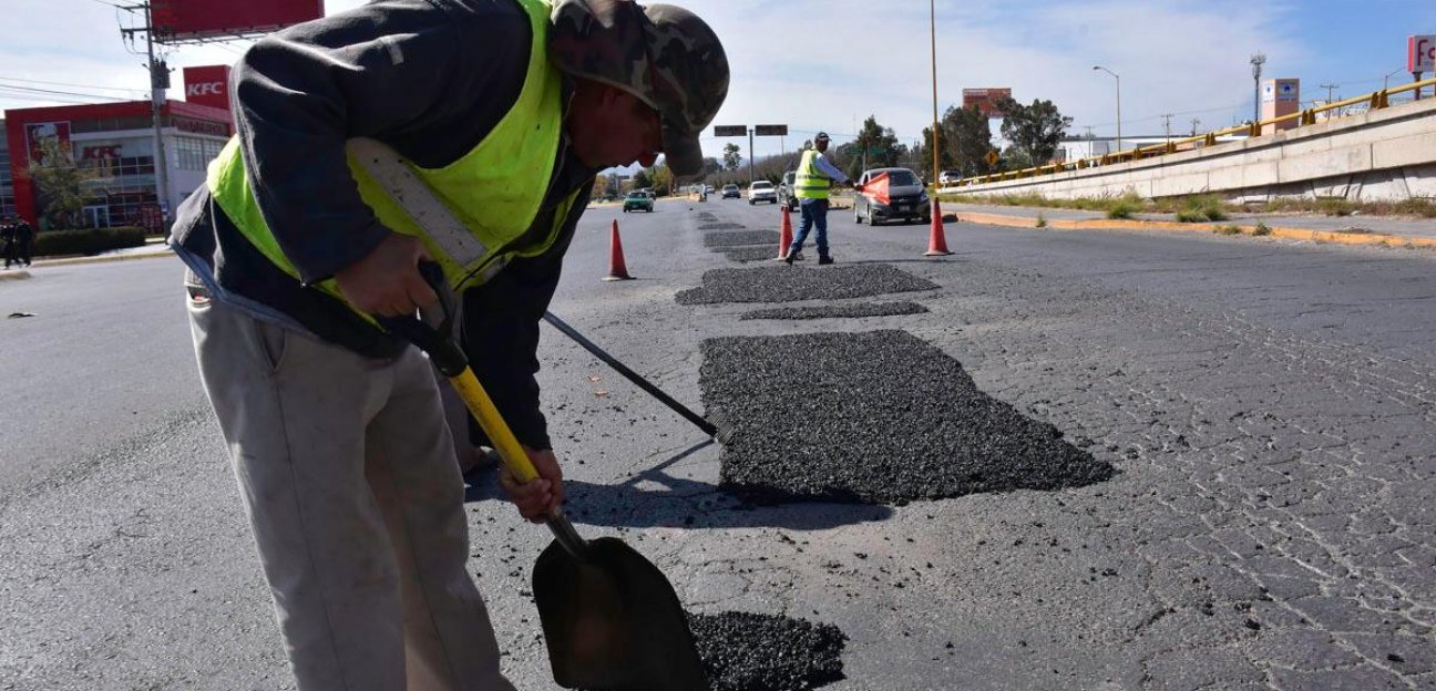 Solicitudes de bacheo en Soledad se atienden oportunamente