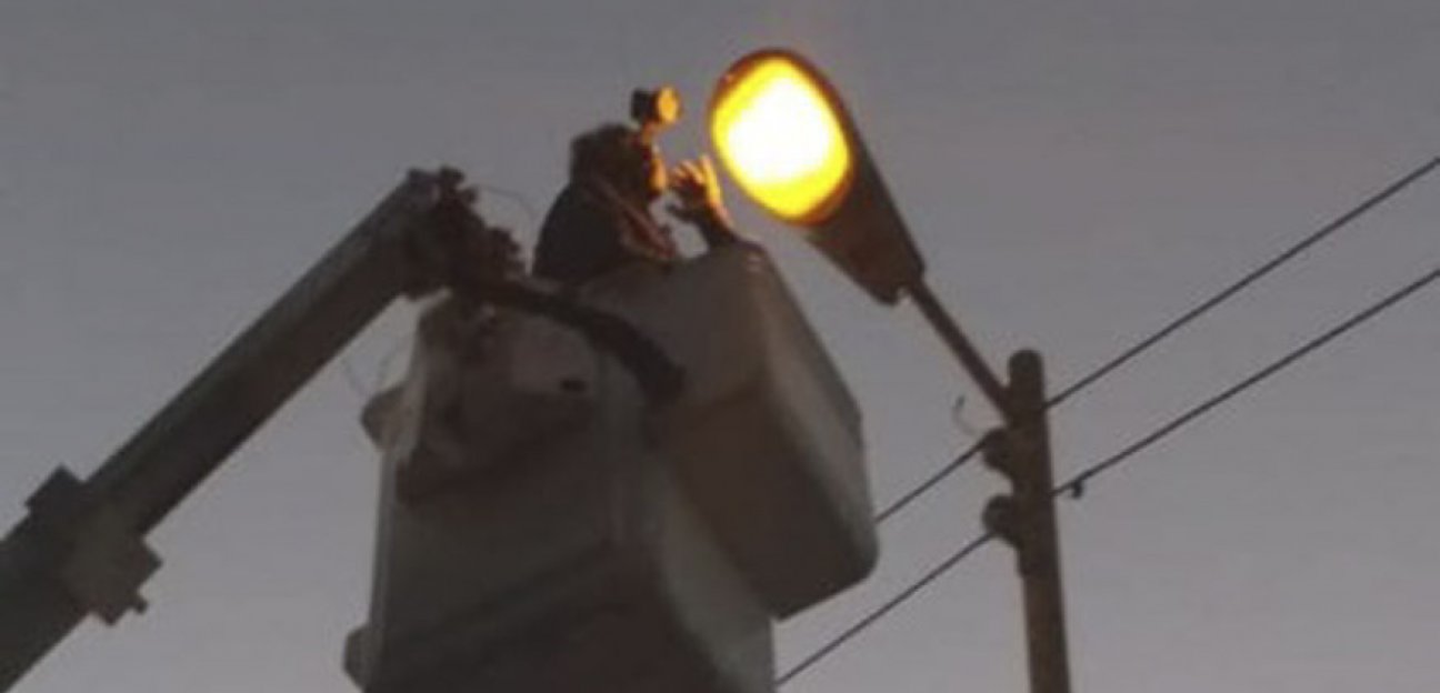 Censos nocturnos permiten verificar estado de luminarias 