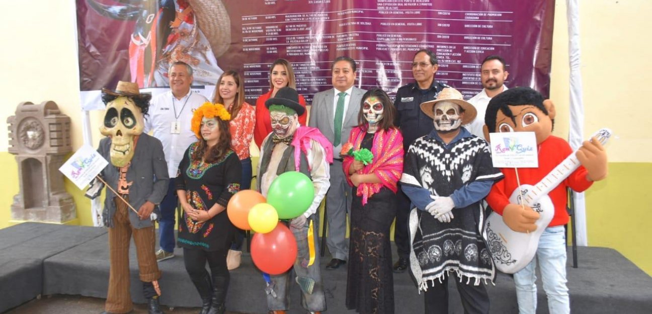 Ayuntamiento de Soledad presenta su programa cultural del Día de Muertos 2019