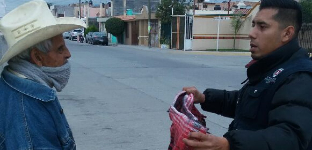 intensifica PC rondines para resguardar a población vulnerable ante bajas temperaturas