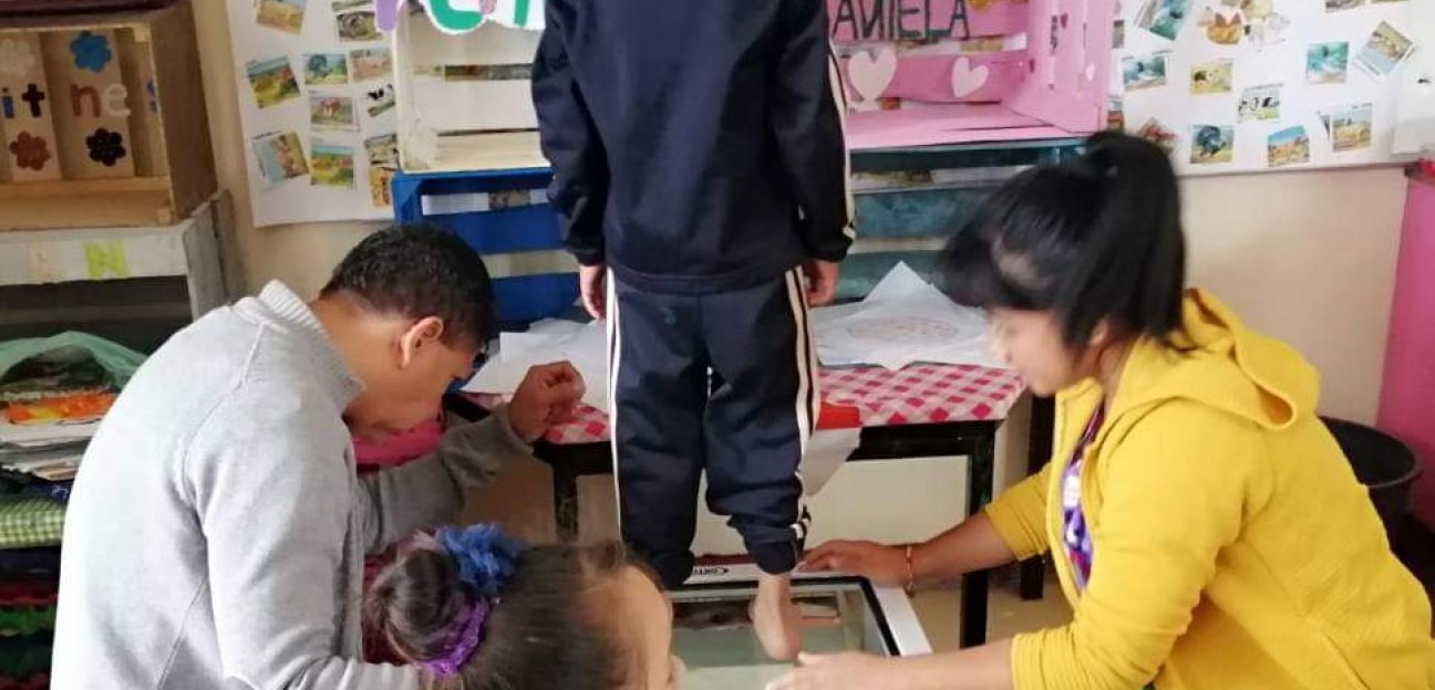 340 estudiantes han recibido atención para detección oportuna de pie plano