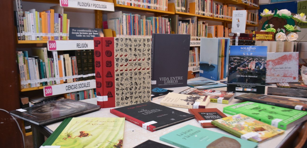Invitan a continuar donando libros a las bibliotecas municipales 