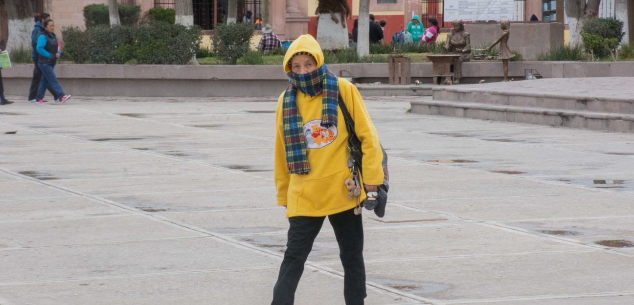 Frente frío 27 ocasionó el descenso de temperatura