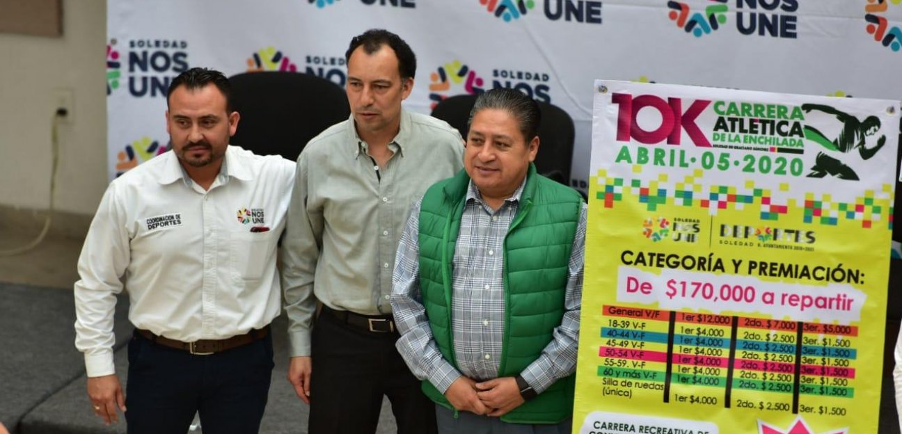 La Carrera Atlética de la Enchilada se consolidará en este 2020: GHV