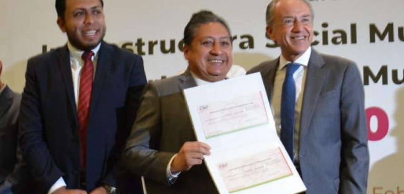 Mayores recursos para los municipios propone alcalde de Soledad en el marco de la entrega del FISM