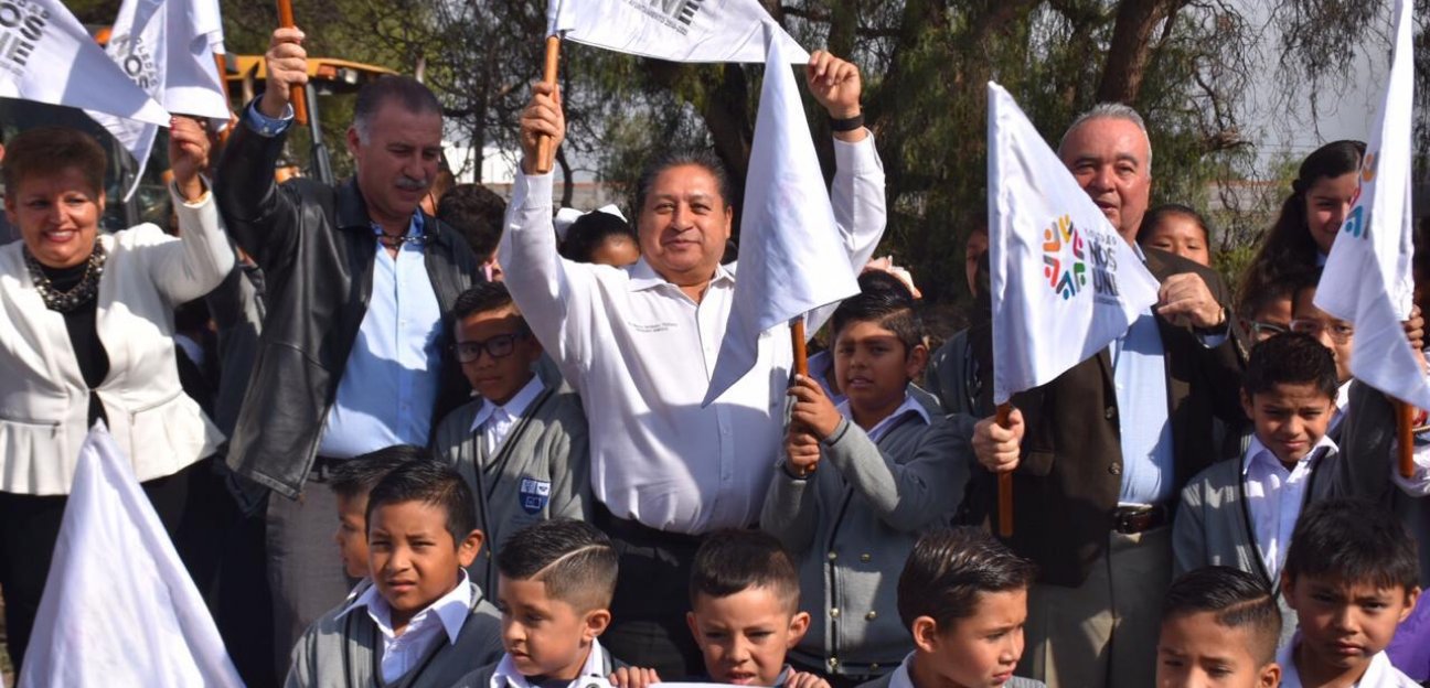 Ayuntamiento de Soledad cumple compromiso de construcción de espacios educativos en Fraccionamiento El Toro