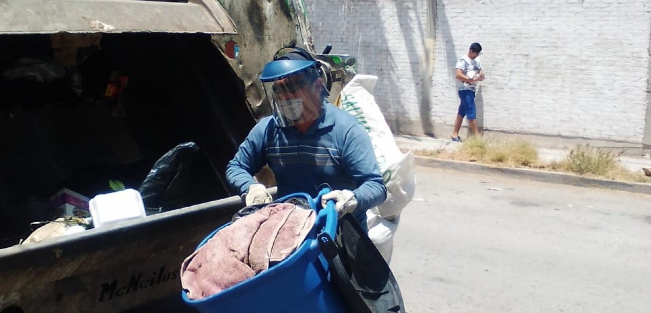 Por contingencia se emitieron recomendaciones para manejo y disposición de residuos