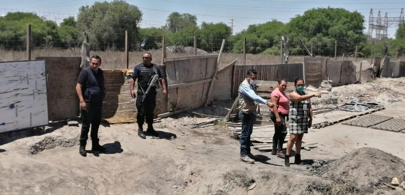 Ayuntamiento de Soledad clausura ladrilleras que operaban en la ilegalidad