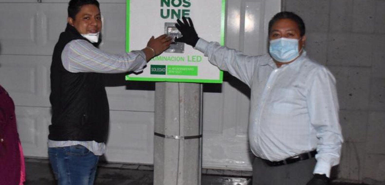 La modernización de las luminarias con tecnología Led en Soledad es una realidad
