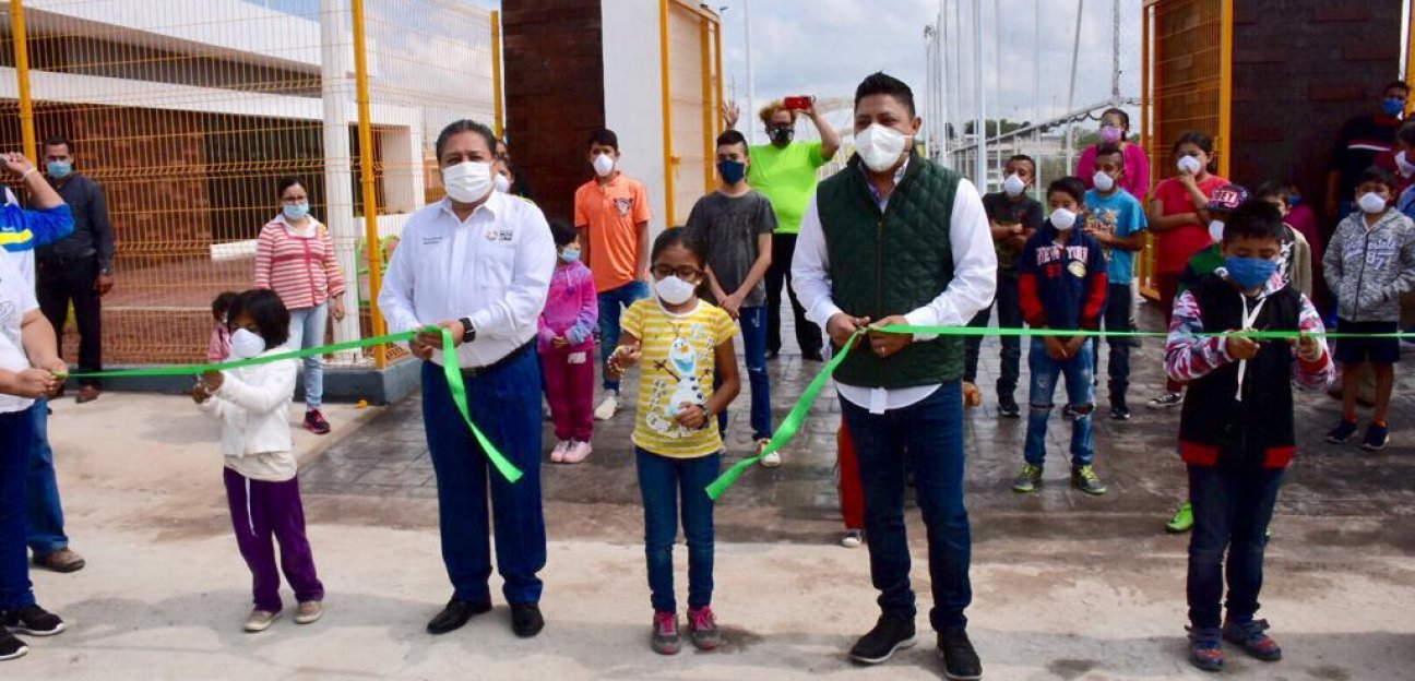 Santo Tomás II cuenta con amplia y moderna área recreativa