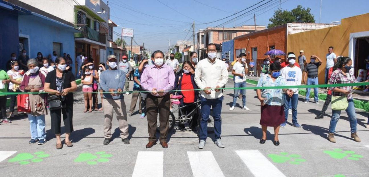 Ayuntamiento de Soledad entrega remodelación integral de 4 importantes vialidades en la Cabecera Municipal