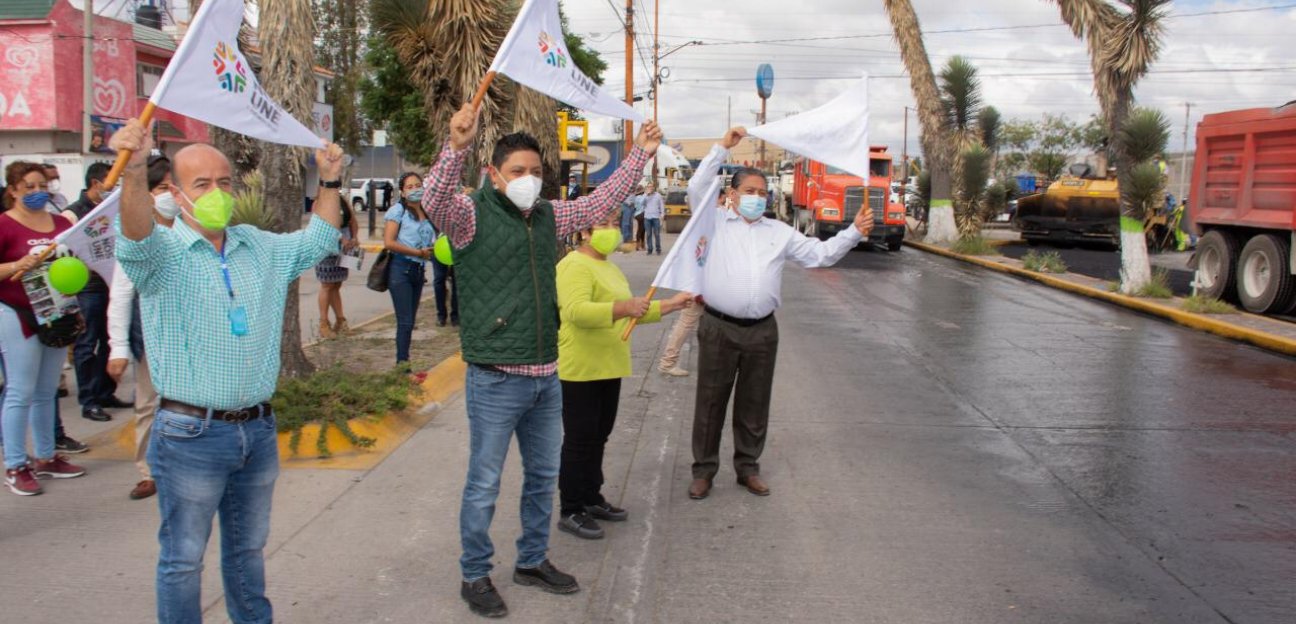 Ayuntamiento de Soledad arranca la modernización de la Avenida Cactus