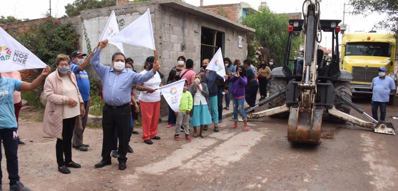 Ayuntamiento de Soledad sigue impulsando fuertemente obras de impacto social 