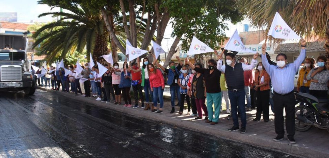 Ayuntamiento de Soledad emprende histórica remodelación de la Avenida de los Pinos