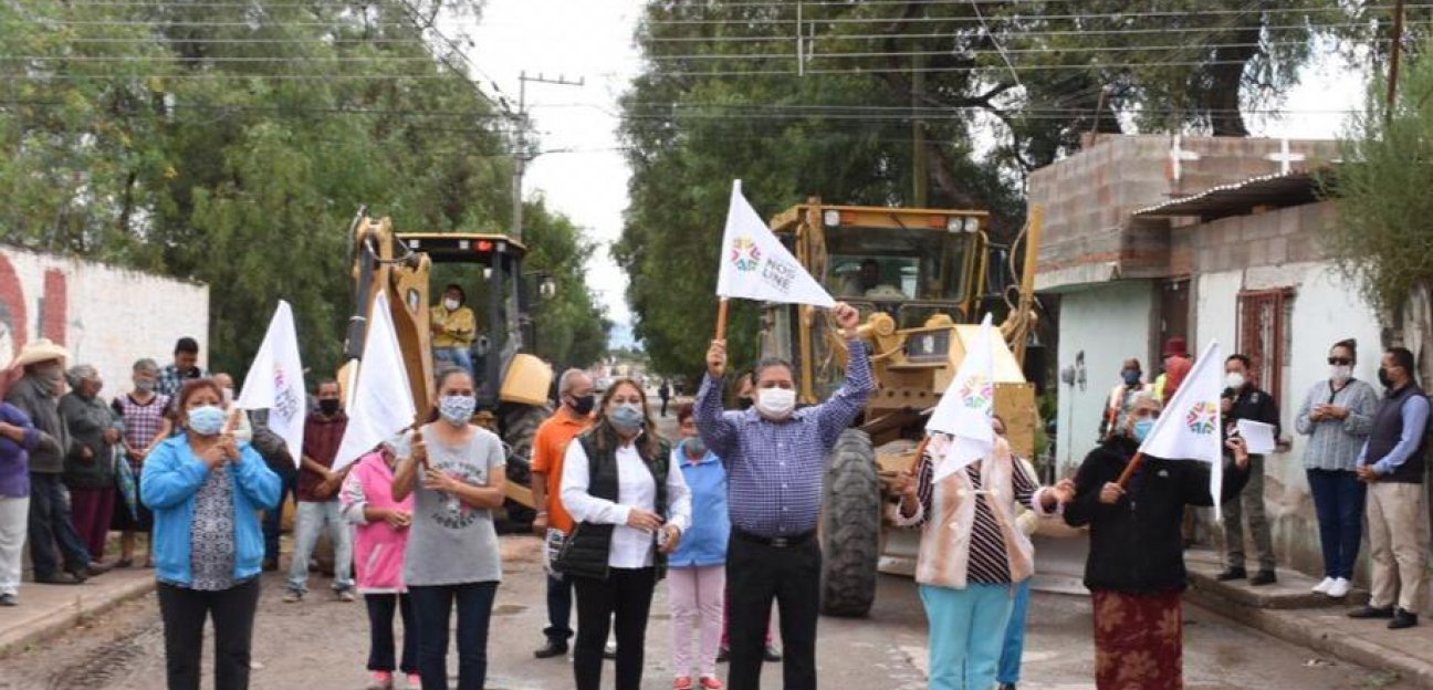 Ayuntamiento de Soledad emprende modernización de la calle 16 de septiembre en la Cabecera Municipal