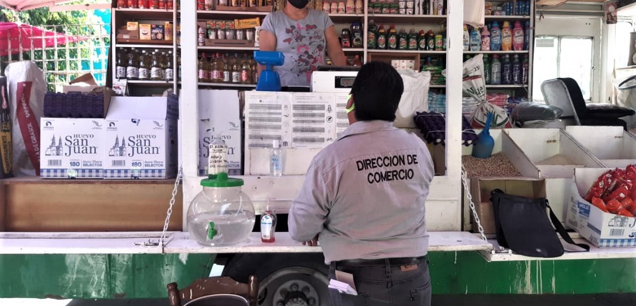 Comercio de Soledad supervisa tianguis y mercados ambulantes