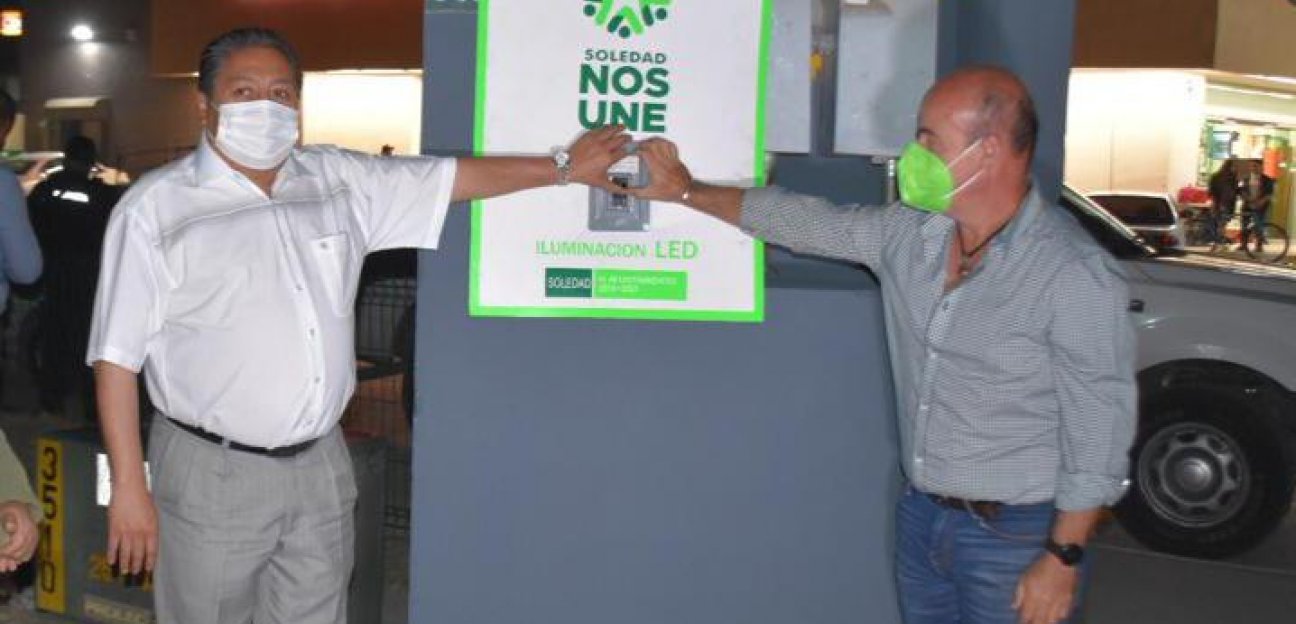 Ayuntamiento de Soledad extiende programa de modernización de alumbrado público en todos los sectores