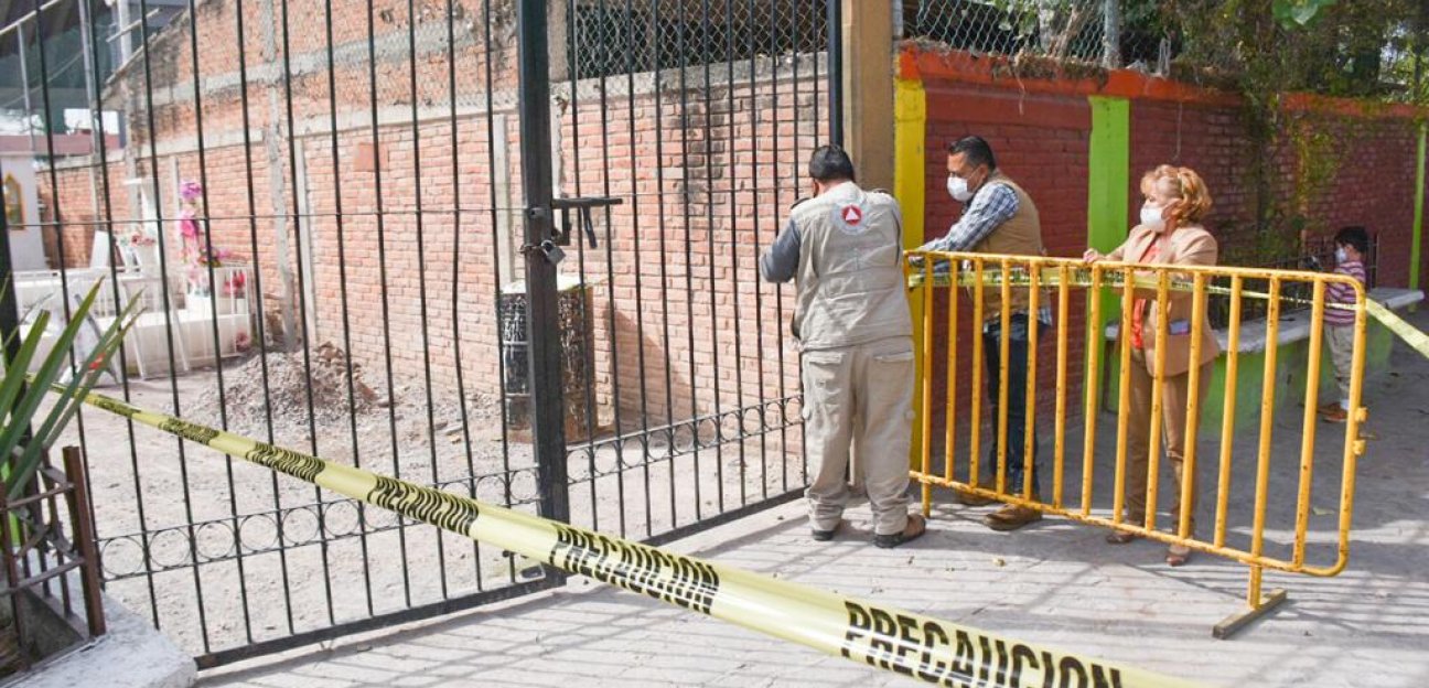 Ayuntamiento de Soledad establece cierre de los cementerios municipales