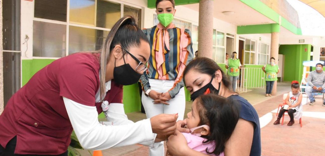 Inicia DIF Municipal jornadas de vacunación en guarderías a su cargo