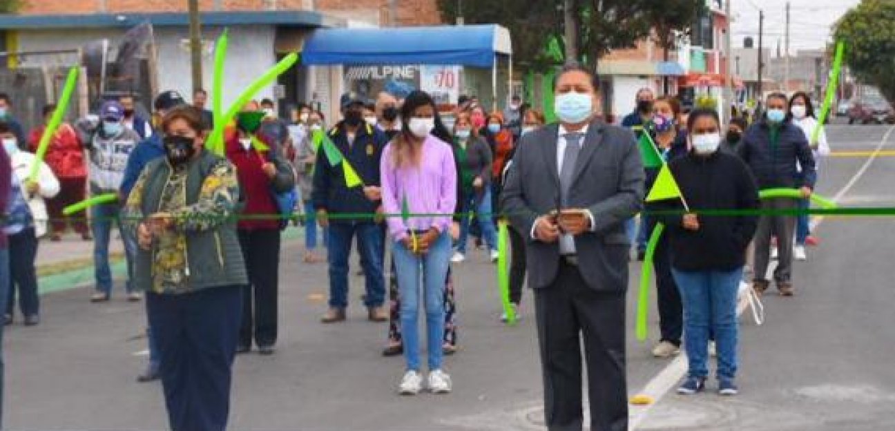 Continúa la modernización de vialidades en Soledad