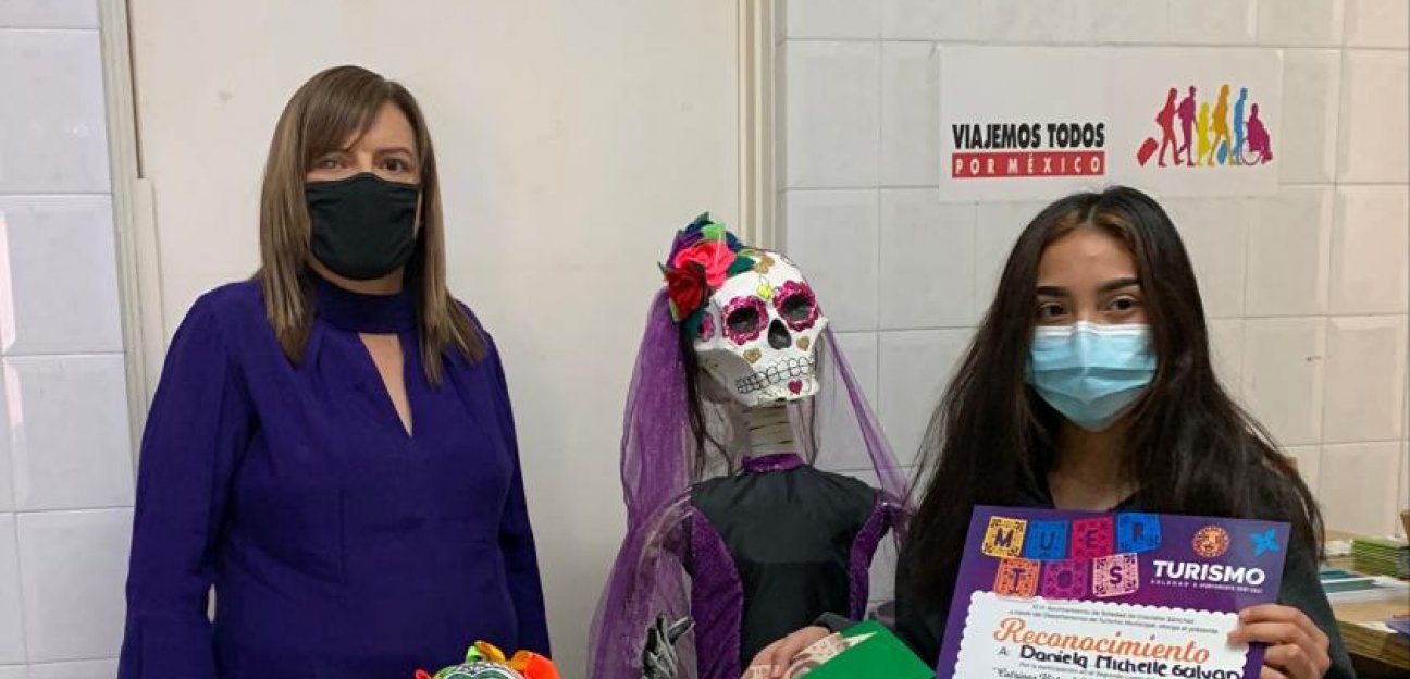 Nutrida participación en concurso virtual de Catrinas que organizó Turismo Municipal