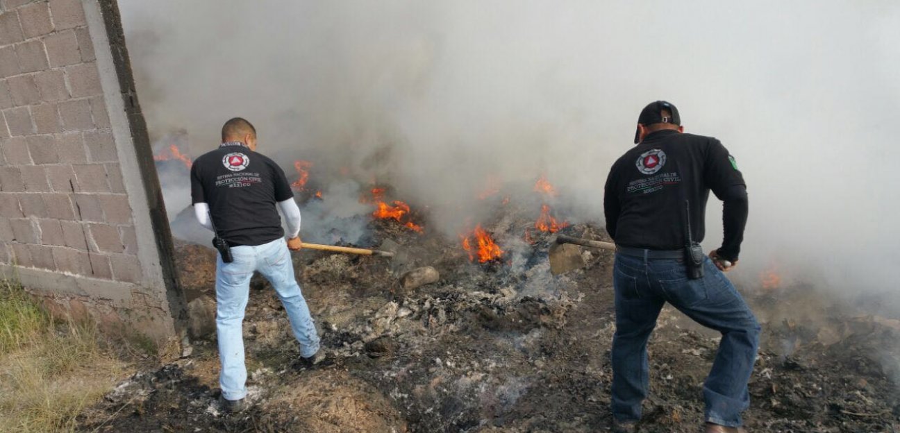 Exhorta PC de Soledad a evitar el uso de pirotecnia y evitar accidentes este cierre de año