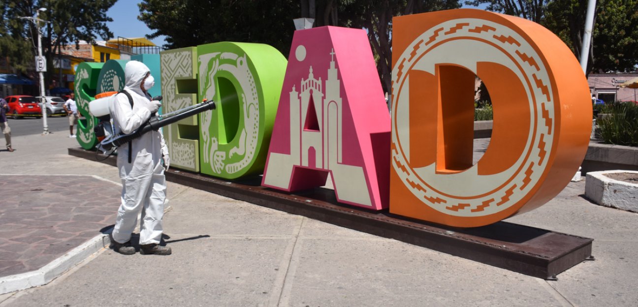 Protección Civil de Soledad impulsa  medidas sanitarias ante la crisis por el Covid-19