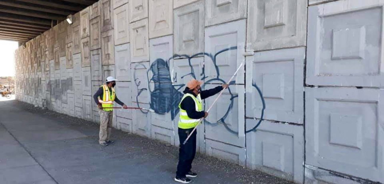 Rehabilitan puentes peatonales en diferentes puntos del municipio