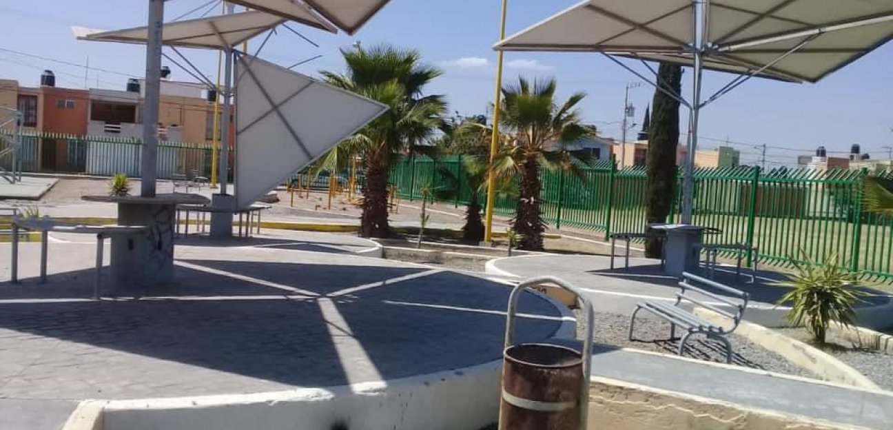 Se realiza mantenimiento en espacios públicos