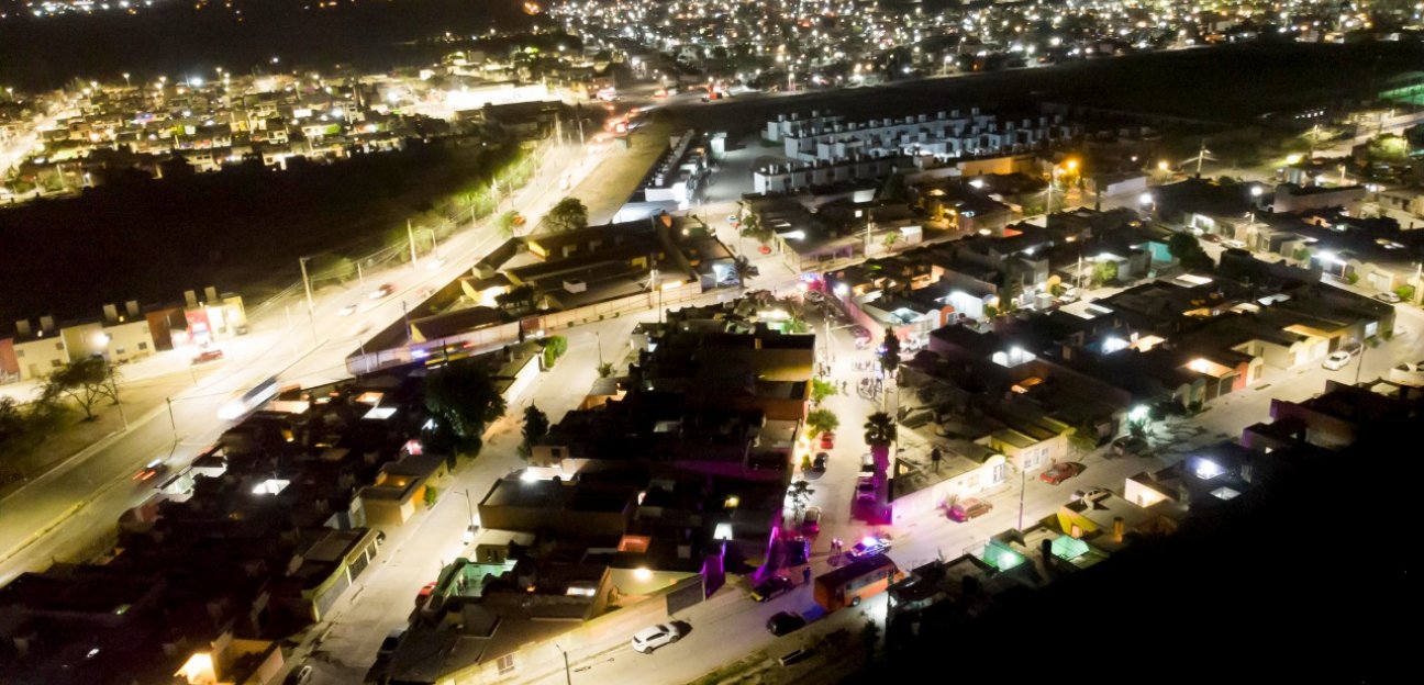 Soledad avanza en la modernización de alumbrado público