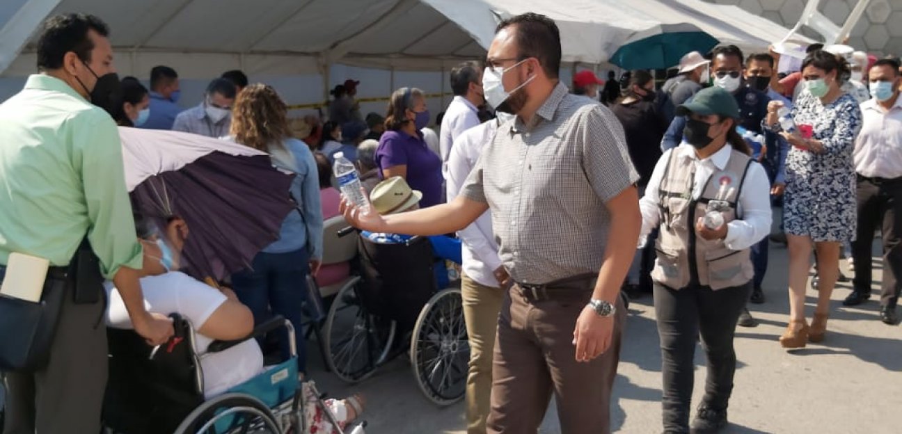 Impera el buen comportamiento y la agilización en los puntos de vacunación en Soledad: Alcalde