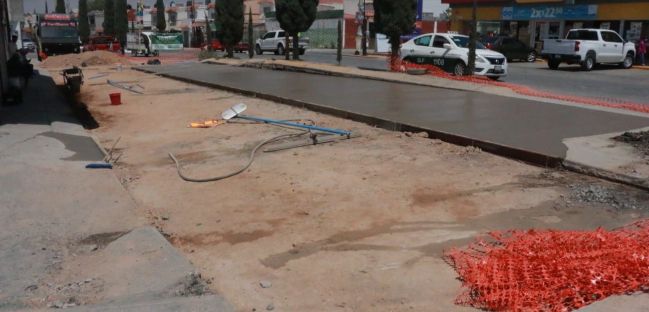 Ayuntamiento de Soledad realiza trabajos de rehabilitación en la Avenida San Lorenzo