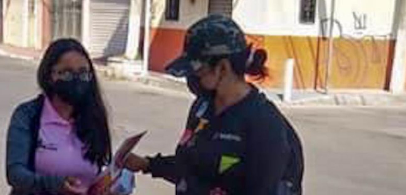 Instancia Municipal de la Mujer participa en campaña de prevención y erradicación de la violencia de género