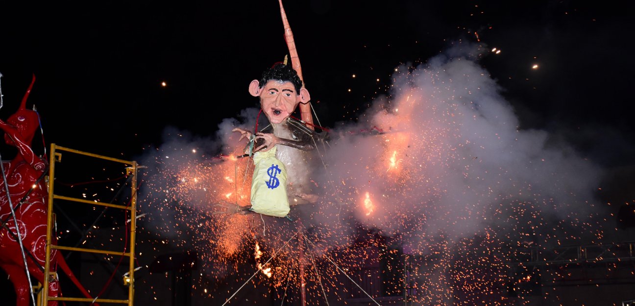 Tradicional Quema de Judas se realizará de manera virtual en varios puntos del municipio