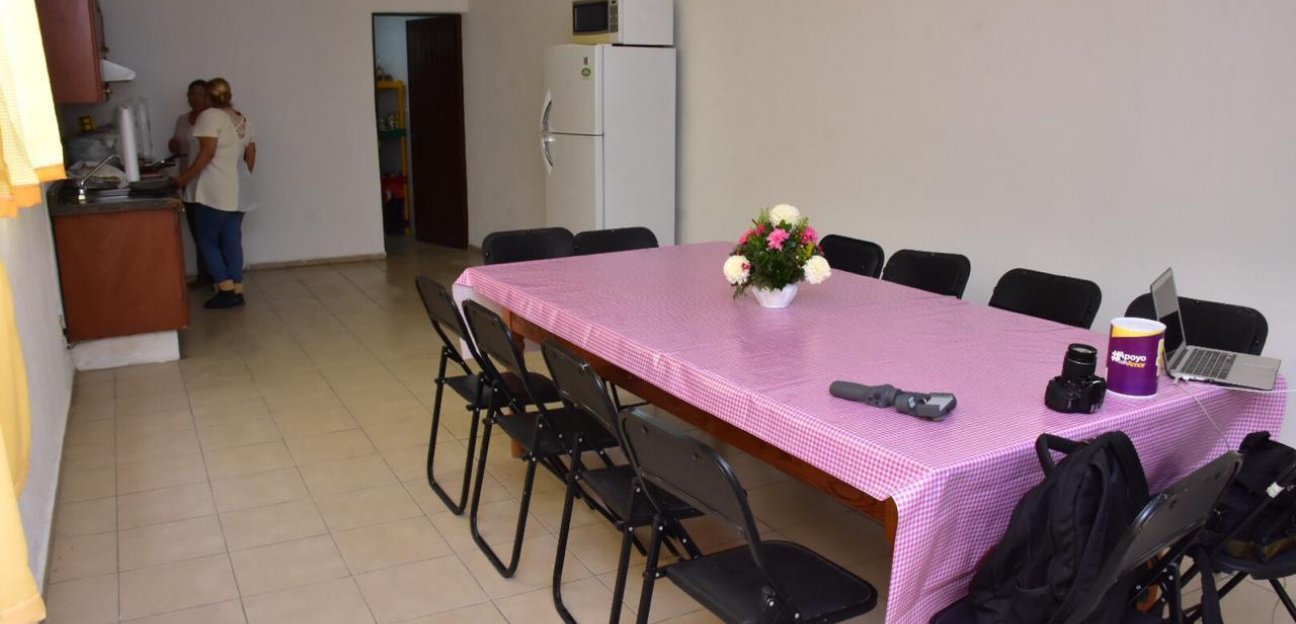 DIF de Soledad sigue brindando atenciones en el albergue de la Colonia Las Flores