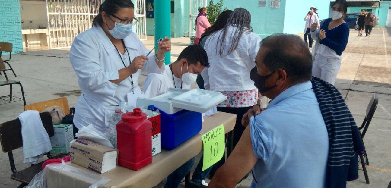 Buena respuesta de la población dentro de la segunda jornada de vacunación en Soledad