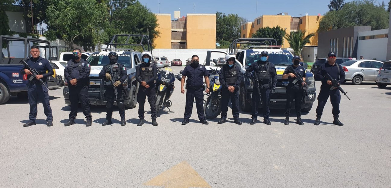 Seguridad Pública de Soledad fortalece sus operativos de disuasión en las Colonias: Aguilar Orihuela.